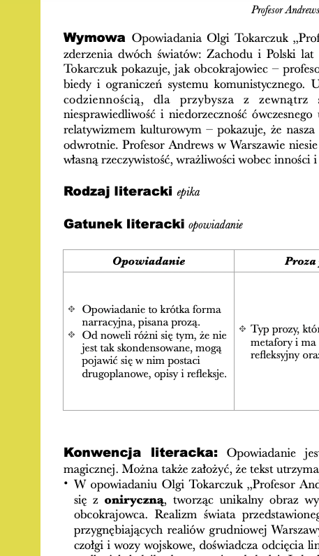 Profesor Andrews w Warszawie - streszczenie i opracowanie - obrazek 3